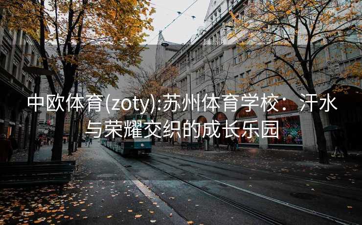 中欧体育(zoty):苏州体育学校：汗水与荣耀交织的成长乐园